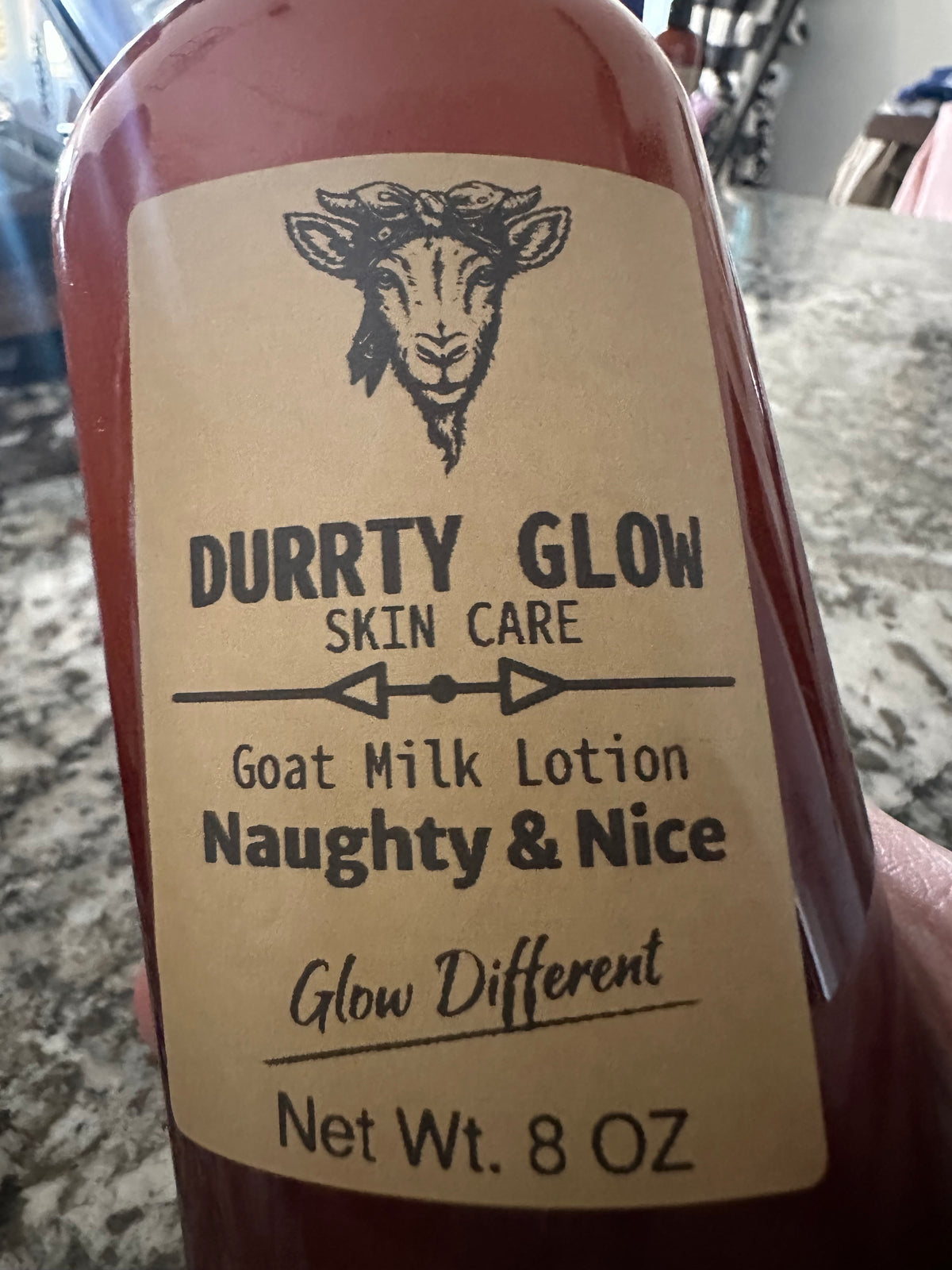 Naughty & Nice 8 ounce Goat Milk Lotion